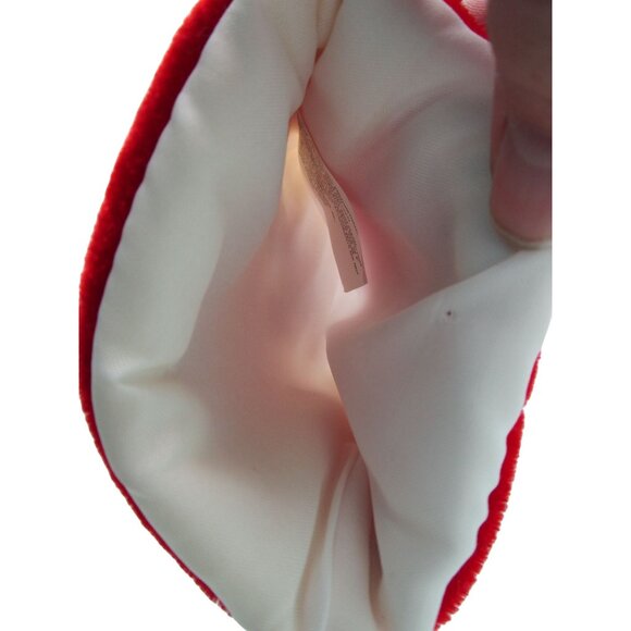 Small Decorative Velvet Christmas Stockings Embroidered Snowflake GUC Three - Picture 5 of 16